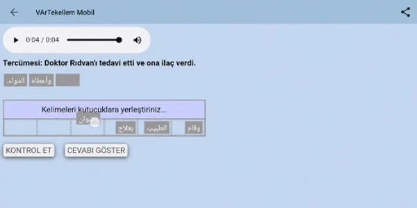 Videolarla Arapça Konuş screenshot 7