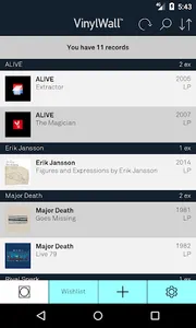VinylWall - Your Music Library screenshot 1