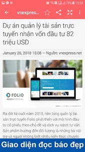 Tin mới nhất - tin nóng, đọc b screenshot 3