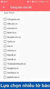 Tin mới nhất - tin nóng, đọc b screenshot 7