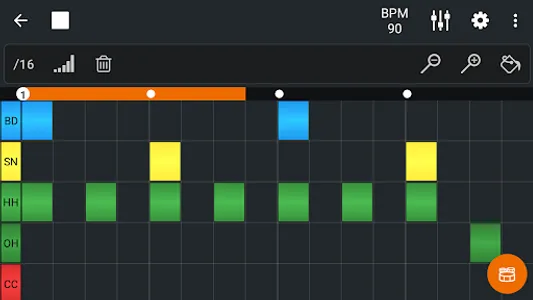 SoundFont Drum Machine screenshot 1