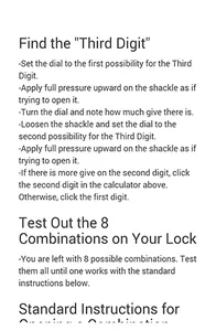 MasterCrack - OpenAnyComboLock screenshot 4