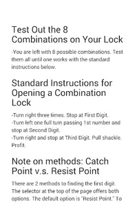 MasterCrack - OpenAnyComboLock screenshot 5