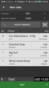 wCyber mPOS screenshot 1