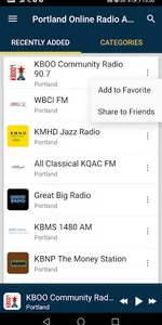 Portland Online Radio App - Or screenshot 1