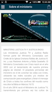 MINISTERIO JUSTICIA TV Y JUSTI screenshot 2