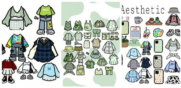 Toca Boca Clothes Ideas screenshot 1