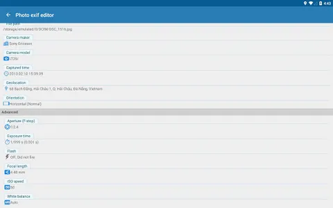 Photo Exif Editor - Metadata screenshot 19