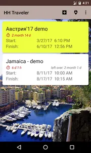 HH Traveler - Trip Organizer screenshot 0