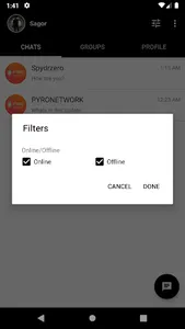 PYRO Messenger screenshot 2