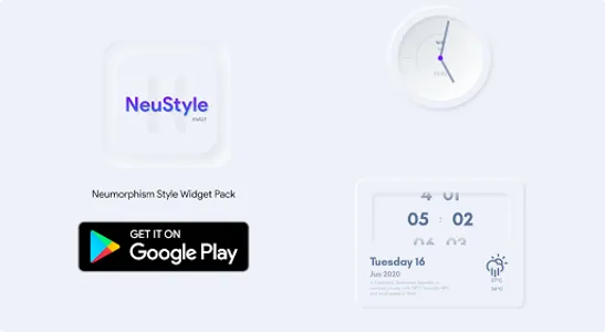 NeuStyle KWGT screenshot 1