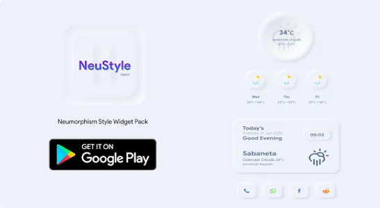 NeuStyle KWGT screenshot 2