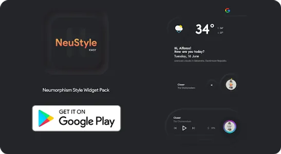 NeuStyle KWGT screenshot 3