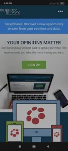 MoneyFi for Survey Junkie™ Web screenshot 0