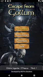 Escape From Gollum screenshot 0