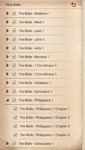 New Testament of Holy Bible screenshot 2