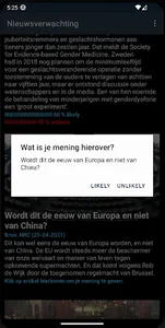 Nieuwsverwachting screenshot 1