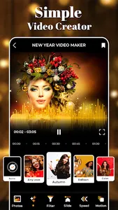 New Year Video Maker 2023 screenshot 5