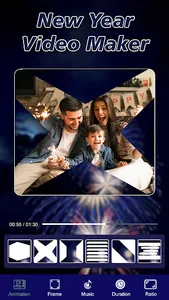 New Year video Maker screenshot 1