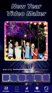 New Year video Maker screenshot 2