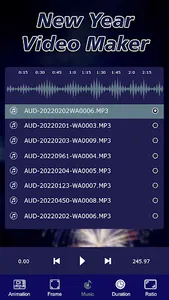 New Year video Maker screenshot 3