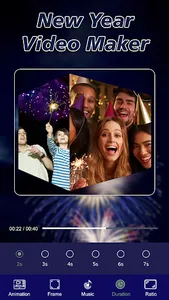 New Year video Maker screenshot 4