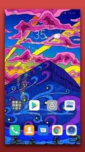 Psychedelic Live Wallpaper screenshot 2