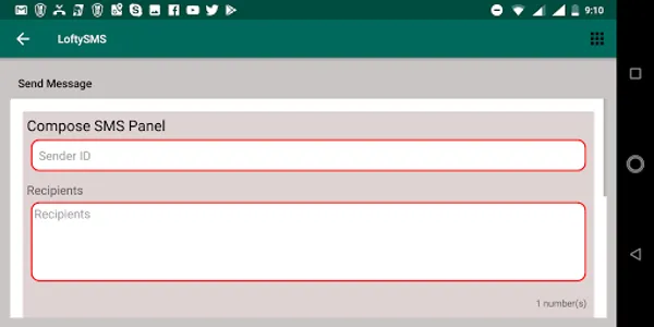 Loftysms Application screenshot 8
