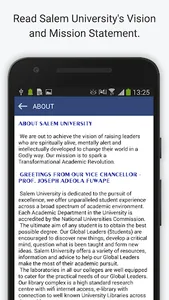 Salem University Lokoja screenshot 1
