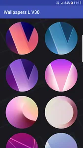 Wallpapers L V30 & Q6 screenshot 2