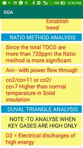 Dissolved Gas Analysis screenshot 3