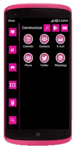 SL WP7 Inspired Pink Theme screenshot 2