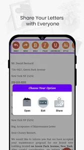 Letter Templates Offline screenshot 3