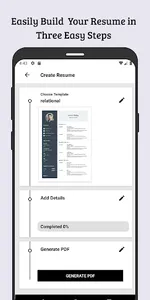Pro Resume Builder Maker- Free screenshot 2