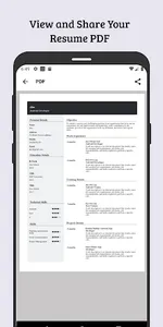 Pro Resume Builder Maker- Free screenshot 5