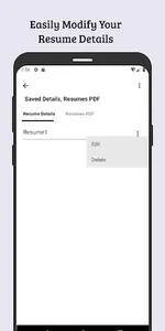 Pro Resume Builder Maker- Free screenshot 6
