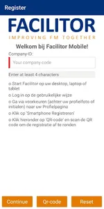Facilitor Mobile screenshot 0