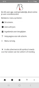 AB Uren App screenshot 6