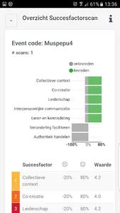 Success factor scan app screenshot 3