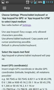 UTM RD GPS converter screenshot 7