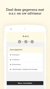 a.s.r. aanvraag versneller screenshot 2