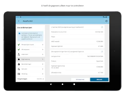 Aangifte Inkomstenbelasting screenshot 13