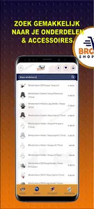 BromoShop | Scooter Onderdelen screenshot 1
