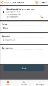 B-Alarm screenshot 2