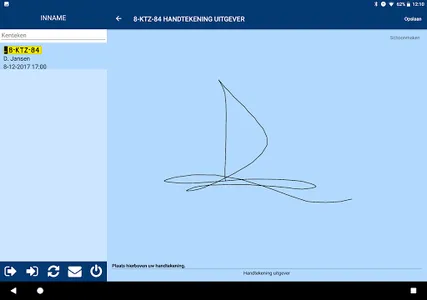 RentWise inname- uitgifteapp screenshot 14