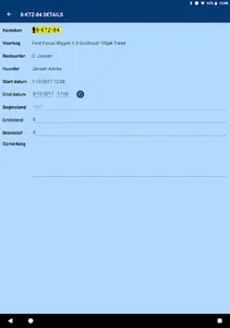 RentWise inname- uitgifteapp screenshot 9