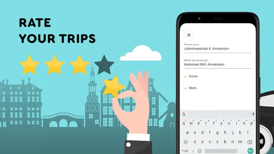 Amigoo: your Taxi in Amsterdam screenshot 1