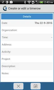 Tickney time billing screenshot 2