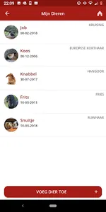 Mijn Dierenartsprakijk App screenshot 1