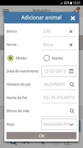 Cow Info screenshot 2